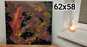 Akryl na odlehčené desce zalakovaný Drak - 1