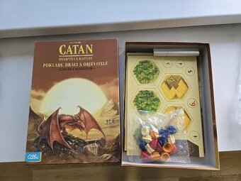 Catan už nesehnatelné Rozšíření Poklady, Draci a Objevitelé - 1