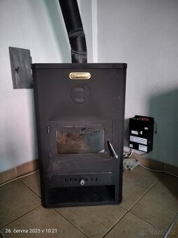 Krbová kamna s výměníkem