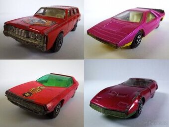MATCHBOX SUPERFAST-MERCURY,DODGE Mk.III,ALFA CARABO,VAUXHALL - 1