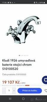 Umyvadlová baterie Retro 1926
