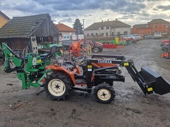 Yanmar F155 D 4×4 s novým čelním nakladačem – TOP stav