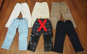 5x kalhoty vel.104