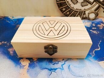 Dřevěná krabička Volkswagen