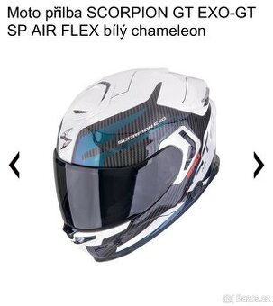Helma SCORPION EXO GT SP AIR FLEX bílý chameleon