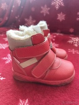 Holčičí zimní boty PEGRES vel. 23 stélka 145mm