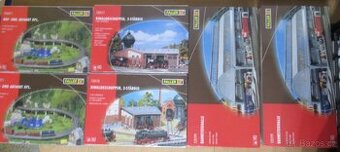 H0 - železnice vláčky , mašinky - stavebnice budov