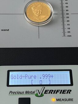 Zlato / zlatá mince zpěvačka Helena Vondráčková