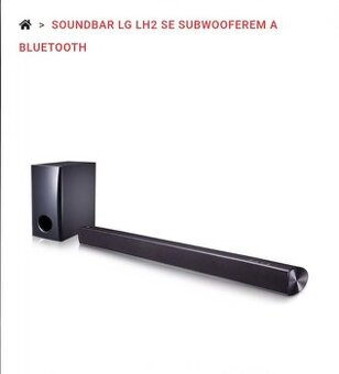 Soundbar LG SH2 černý