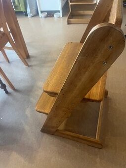 Dětské židle, rostoucí, dub