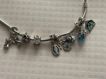 Vánoční korálky II na náramek Pandora