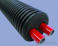 Předizolovaná trubka Flexalen 600-PB 2xDa40(DN32)-160 - 3m