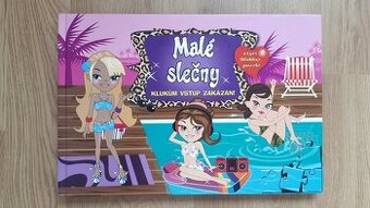 MALÉ SLEČNY, klukům vstup zakázán • KNIHA S PUZZLE