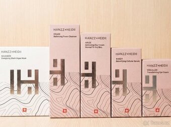 Velká sada švýcarské kosmetiky HANZZ+HEIDII (ZINZINO)