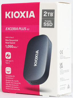 KIOXIA Exceria Plus G2 Portable 2TB - Nový