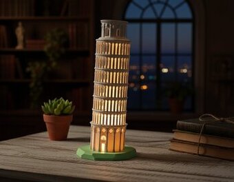 Lampička Šikmá věž v Pise