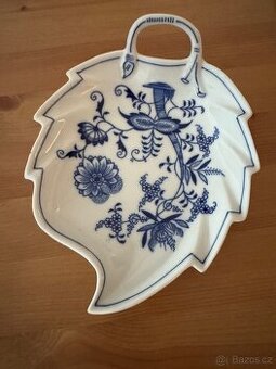 Servírovací miska ve tvaru listu cibulák 19 cm