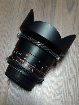 Prodám objektiv Samyang CINE 14 mm T/3,1 VDSLR II pro Nikon