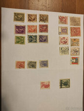 Poštovní známky včetně alba