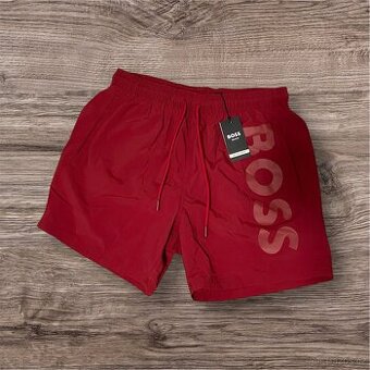 Pánské plavky BOSS Octopus červené, size: M 🔥