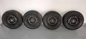 Zimní kola R15 195/65 – sada 4 ks, plechové disky 5×112