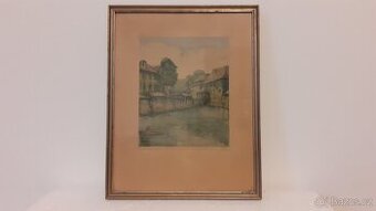 Obraz - Čertovka Václav Souček