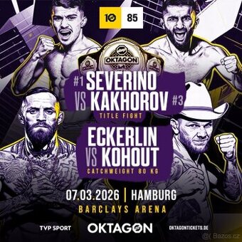 OKTAGON 85 HAMBURG – 4× lístek vedle sebe – 3. řada