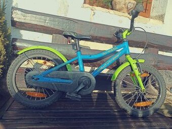 Dětské kolo modro zelené
