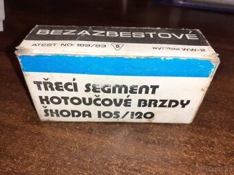 brzdové destičky ŠKODA 120, 105