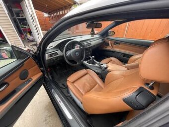 Kožený interiér BMW E92 - elektrické sportsize sedačky