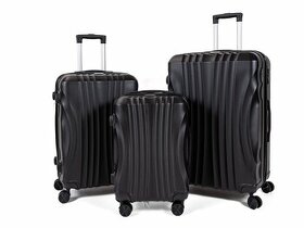 Cestovní kufry Mifex V83, sada 3kusů,M,L,XL,černá TSA