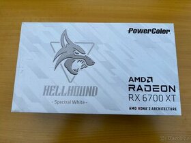 PowerColor AMD Radeon RX 6700 XT Hellhound White 12GB - 1
