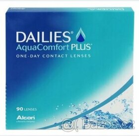 Kontaktní čočky Dailies Aqua Comfort plus 90ks, -1.00, -1,25