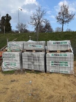 Nová dlažba Presbeton 800x800x62 a 800x400x62
