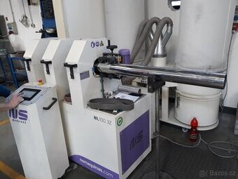Bruska na povrchovou úpravu trubek NS MAQUINAS ML 100 3Z - 1