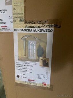 Boční stěna pro vchodovou stříšku 53x130x30