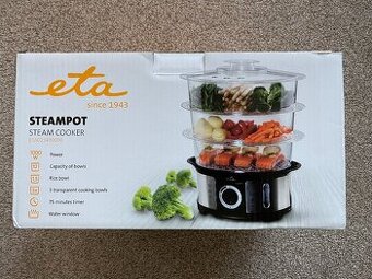 Nový parní hrnec ETA Steampot 0134 9000 v orig. balení