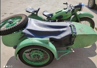 Dněpr,Ural M62 se sidecar - 1