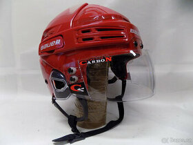 Poloprofi helma Bauer Re-akt 75 + plexi C.S. (ÚPLNĚ NOVÉ)
