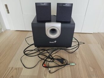 Genius repro SW-2.1 850 (2.1, 2x 3W + 14W, černá)