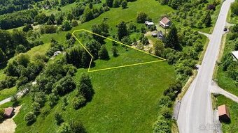 Jedinečný stavební pozemek v Žítkové-3484m2,elektřina,studna