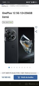 Oneplus 12 12.256 Black a oneplus watch 2 Black