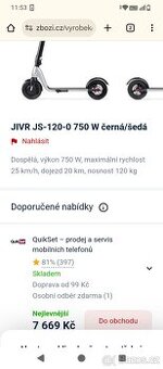 Elektro koloběžka - 1