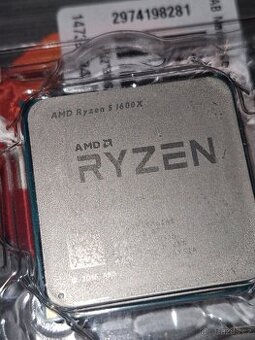 AMD Ryzen 5 1600X + základní chladič k Ryzen 3