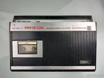 Přenosný radio-magnetofon Videoton RM