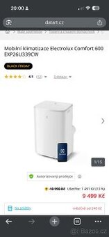 Mobilní klimatizace Electrolux