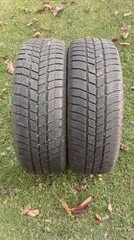 185/65 R15, dvě zimní pneumatiky Barum Polaris 3, hloubka de