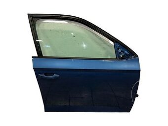 Pravé přední dveře modrá titan LG5W Škoda Fabia 3 FL 2020