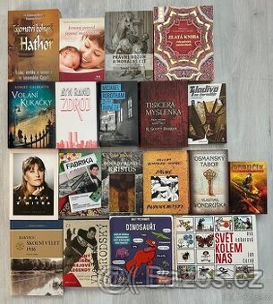 Prodám mix knih, ceny v textu: