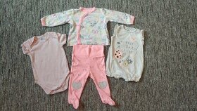 Oblečení vel. 68-74, holčička, cena za vše